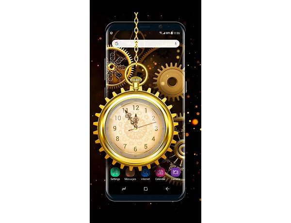 Girl Clock Live Wallpaper for Android - Download the APK from Habererciyes